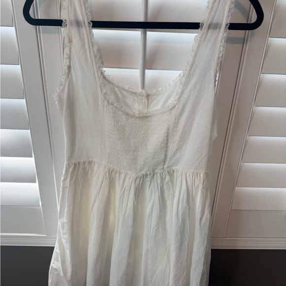 Zara White Lace Mini Dress - Picture 8 of 8